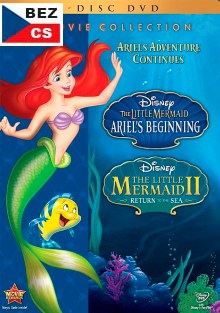 Malá mořská víla 1+2 DVD